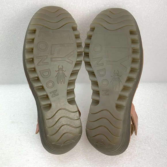 FLY London Wedge Platform Sandal - Size 37 - Picture 9 of 11